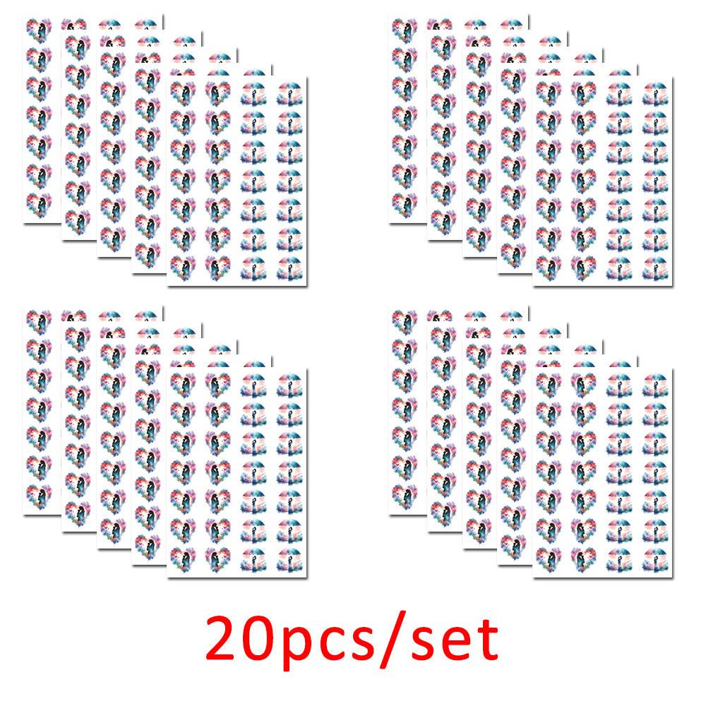 Jewelry & Watches Sp Zo O - 20pcs/set Heart Mother's Day Polymer Clay