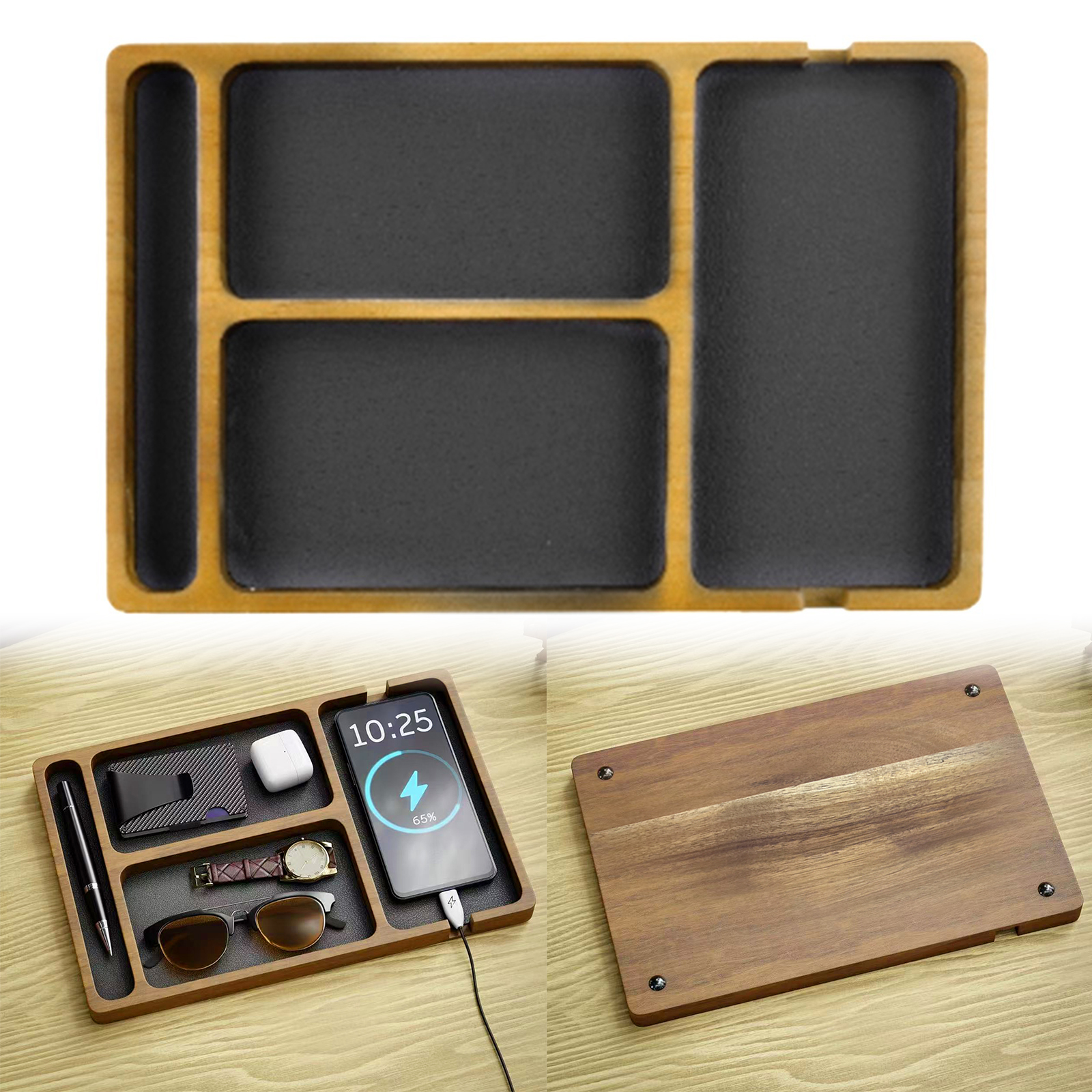 Jewelry Store Mens Watches - Essentials Catchall Tray for Men and