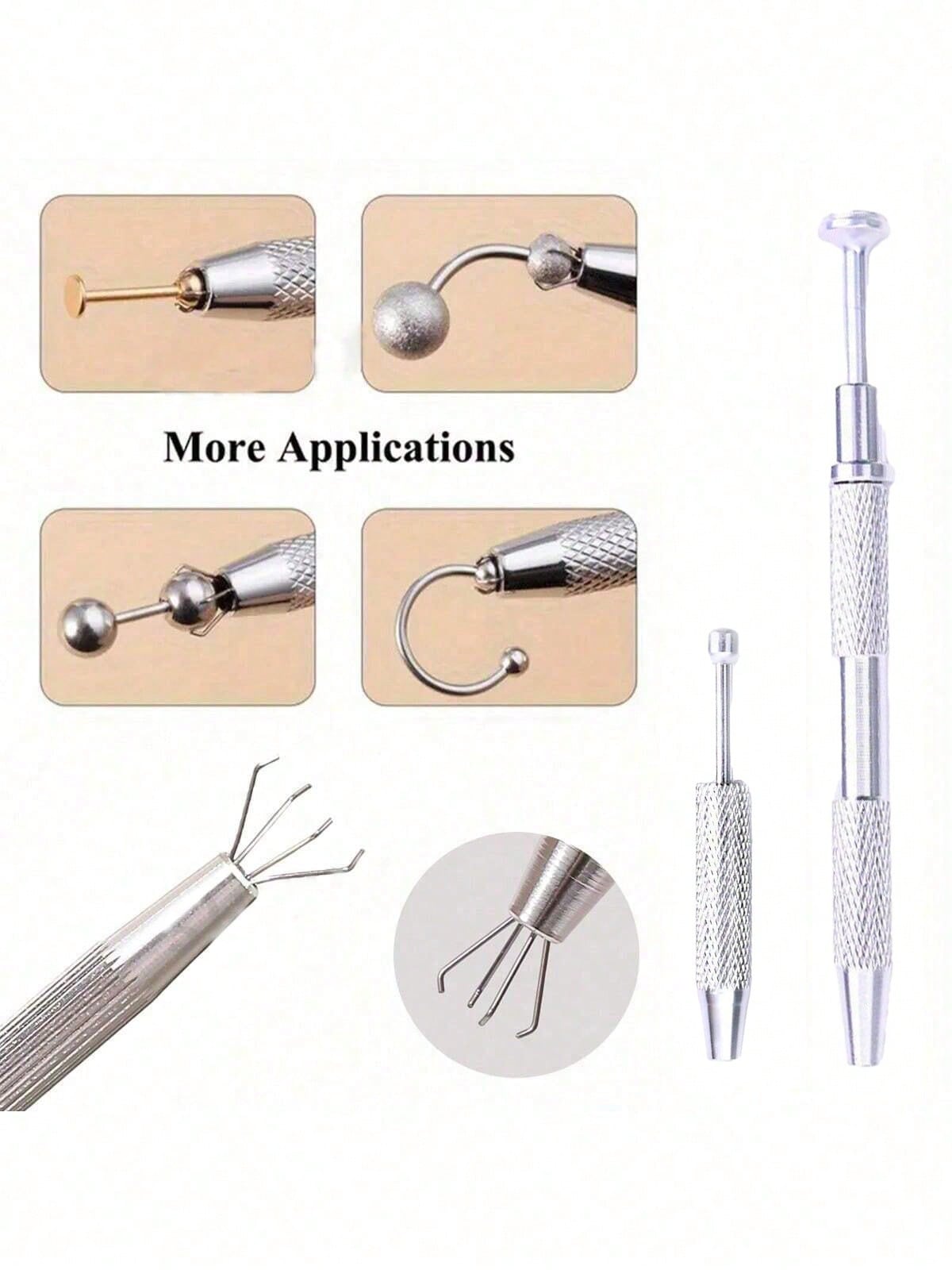 Jewelry & Watches Sp Zo O - 1/2pcs Jewelry Grabbing Tool, Alloy Perforated