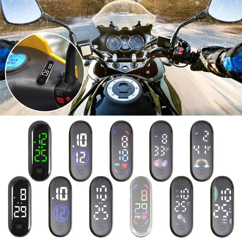 Jewelry Stores Watches - Luminous Motorcycle Car Clock Auto Internal