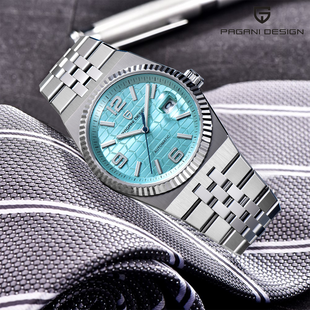 Mens Mechanical Watch - PAGANI DESIGN Business 40MM Men Mechanical