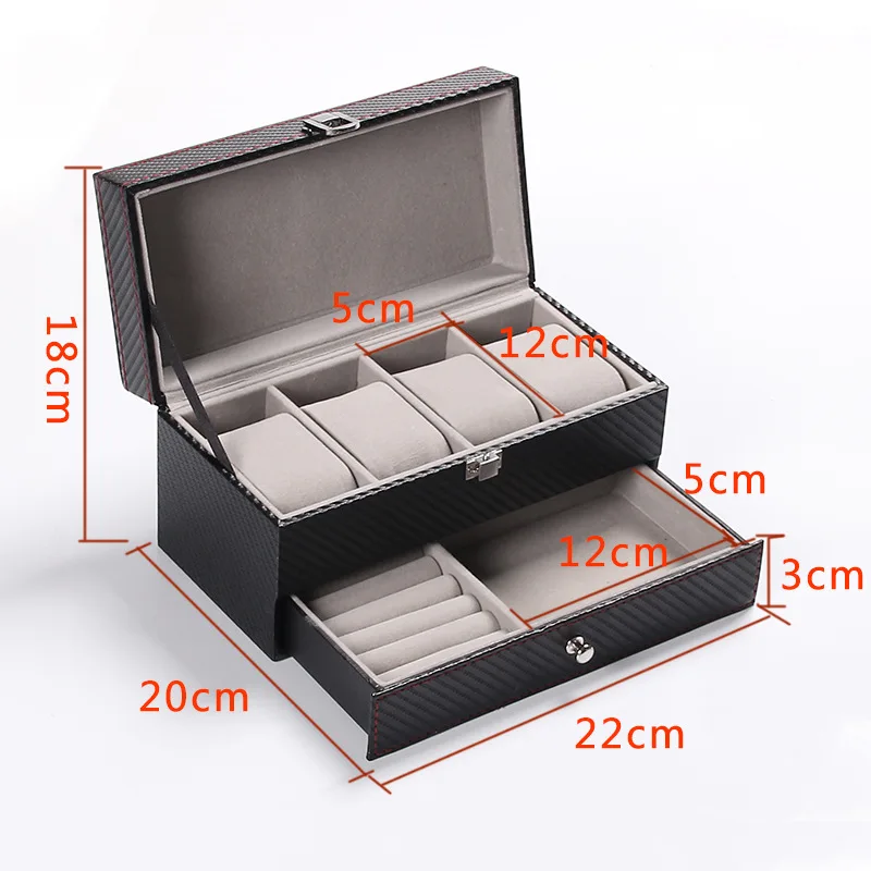 4 Slots Watch Boxes Double Car – обзор и цена Best Jewelry Watches