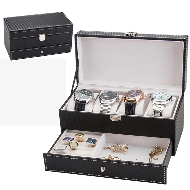 4 Slots Watch Boxes Double Car – обзор и цена Best Jewelry Watches