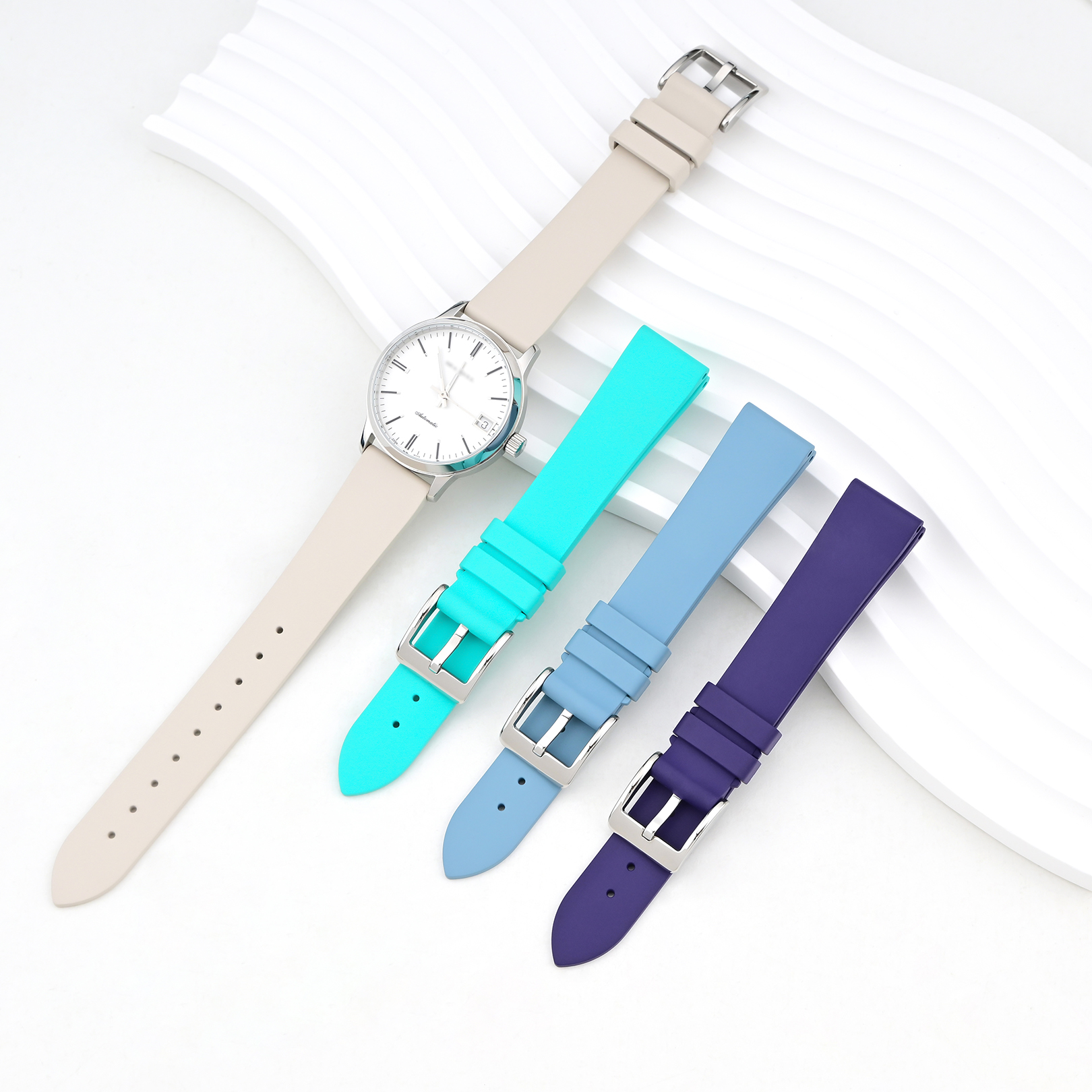 Women's Universal Fluororubber – обзор и цена Daniel Wellington Watches & Jewelry Online Store