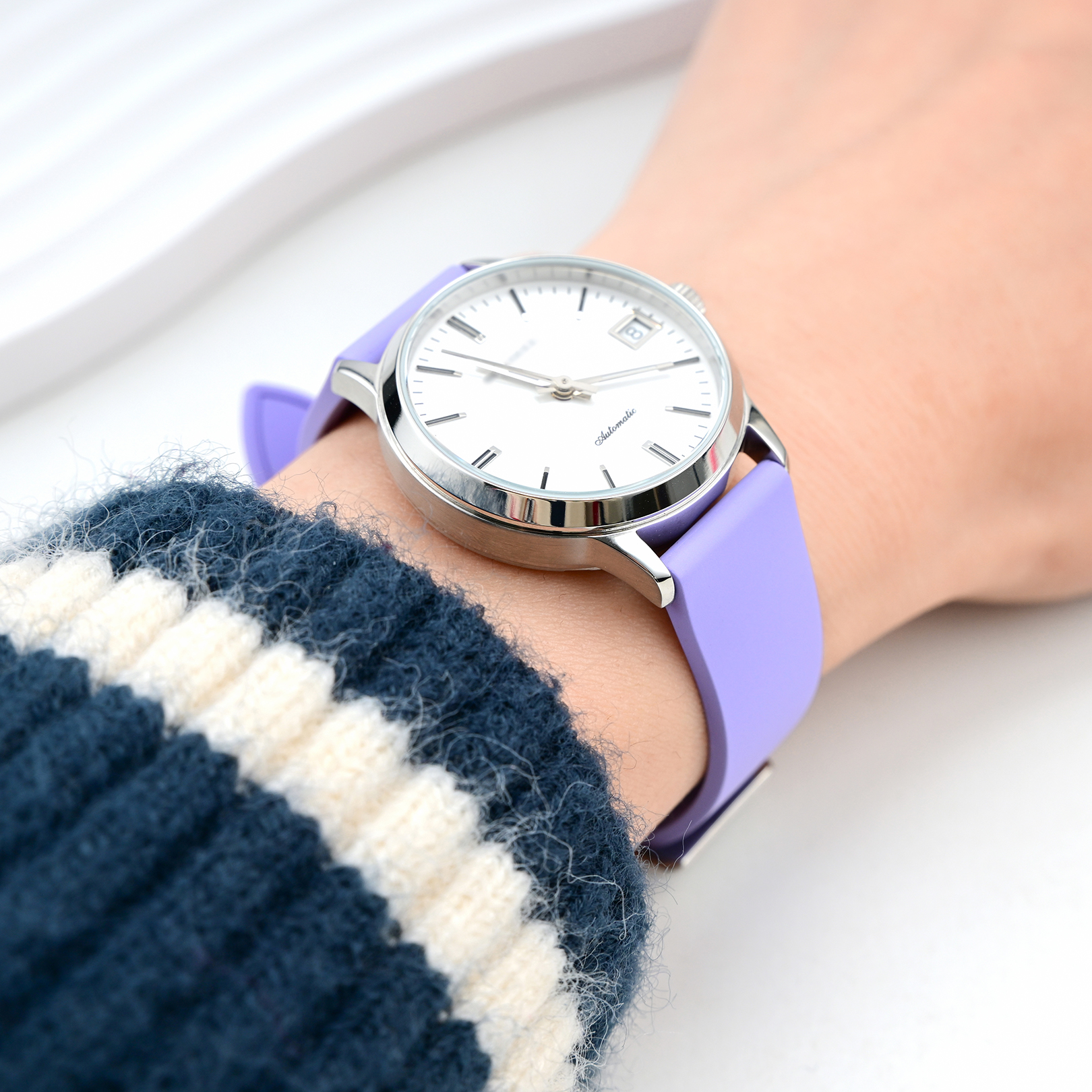Women's Universal Fluororubber – обзор и цена Daniel Wellington Watches & Jewelry Online Store