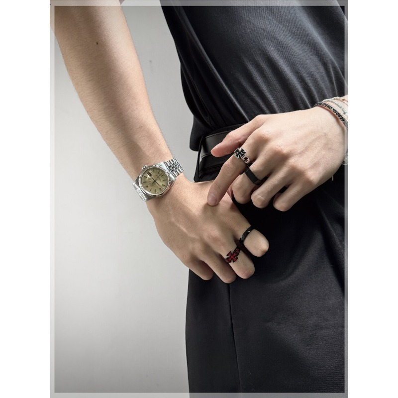 Punk Personality Iron Small Cr – обзор и цена Titanium Steel Ring