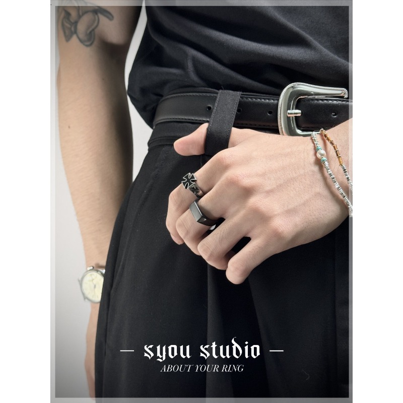 Punk Personality Iron Small Cr – обзор и цена Titanium Steel Ring