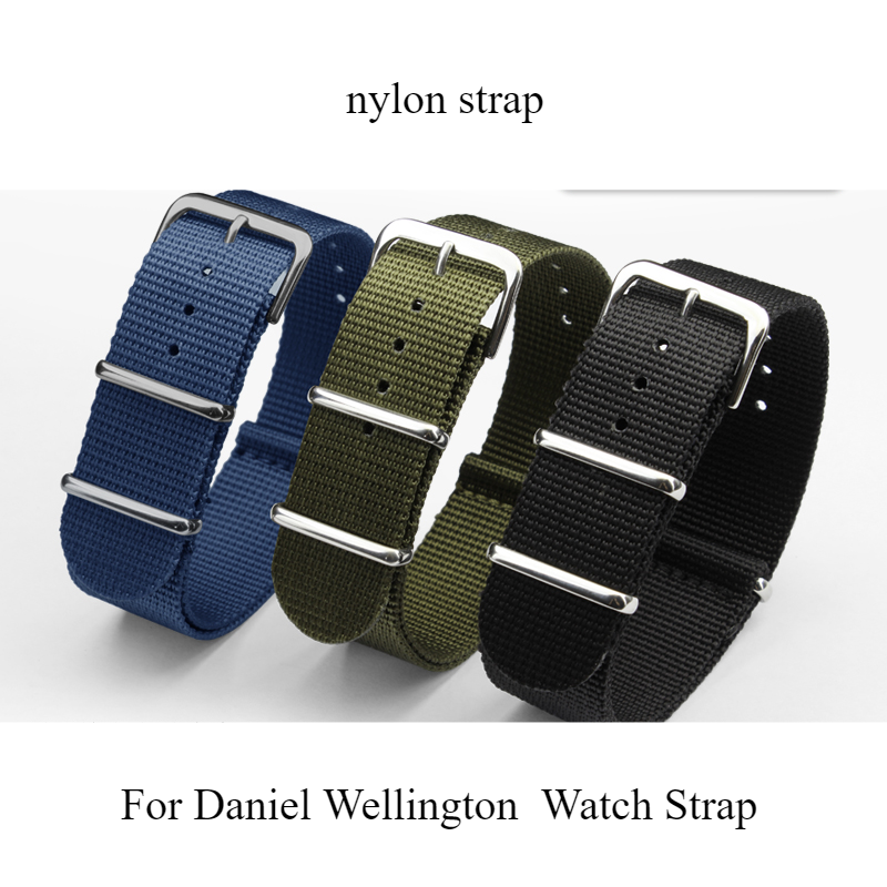 Soft Smooth Nylon Watchbands f – обзор и цена Daniel Wellington Watches & Jewelry Online Store