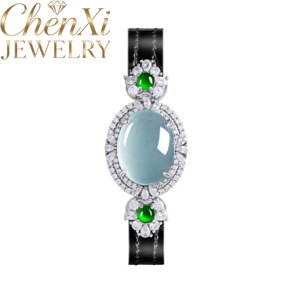 High-End Natural A-Grade Blue  – обзор и цена Fine Jewelry Watches Women