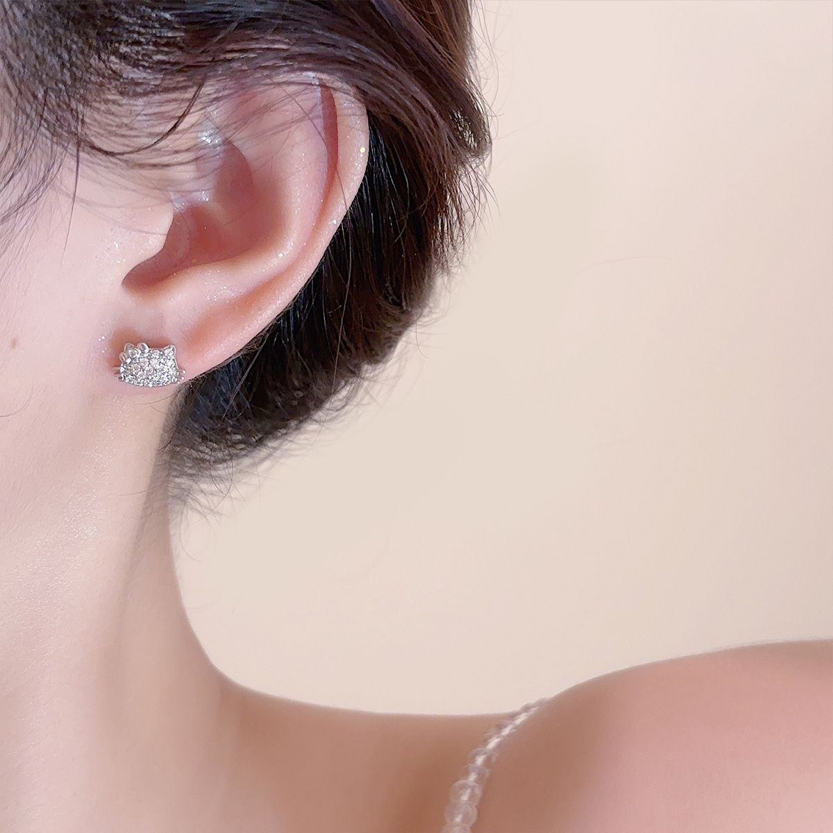 Stainless steel super flash fu – обзор и цена Diamond Stud Earrings