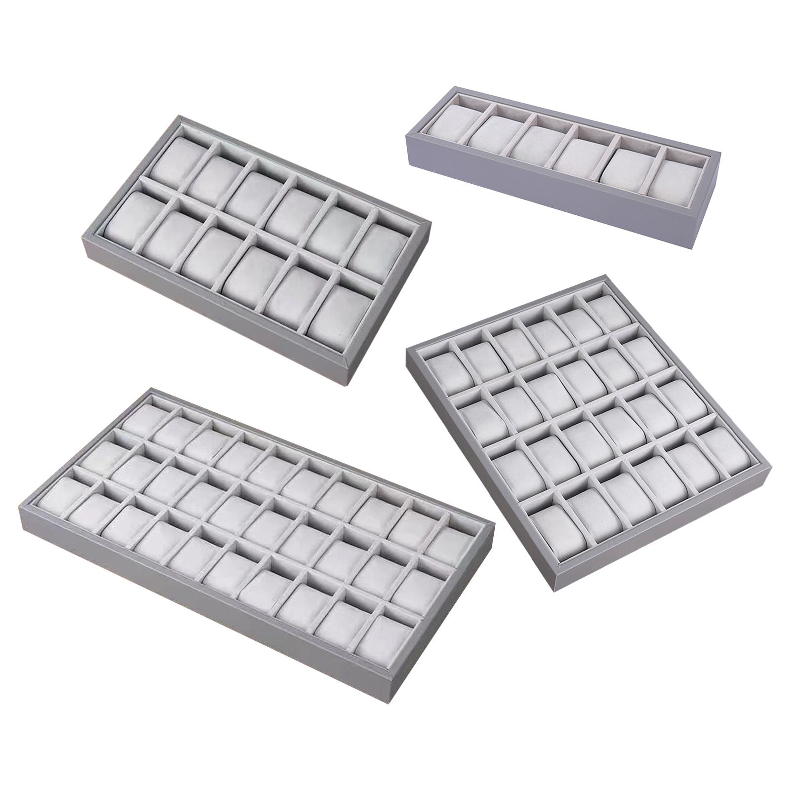 Jewelry Tray Wooden 30 Grid Wa – обзор и цена Jewelry Store Mens Watches