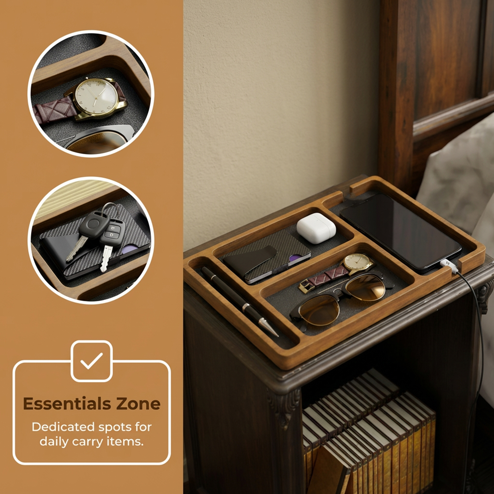Essentials Catchall Tray for M – обзор и цена Jewelry Store Mens Watches
