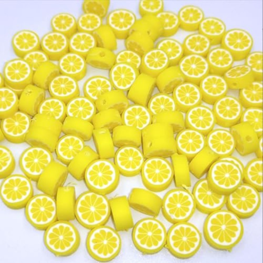 200Pcs Yellow Lemon Polymer Cl – обзор и цена Jewelry & Watches Sp Zo O