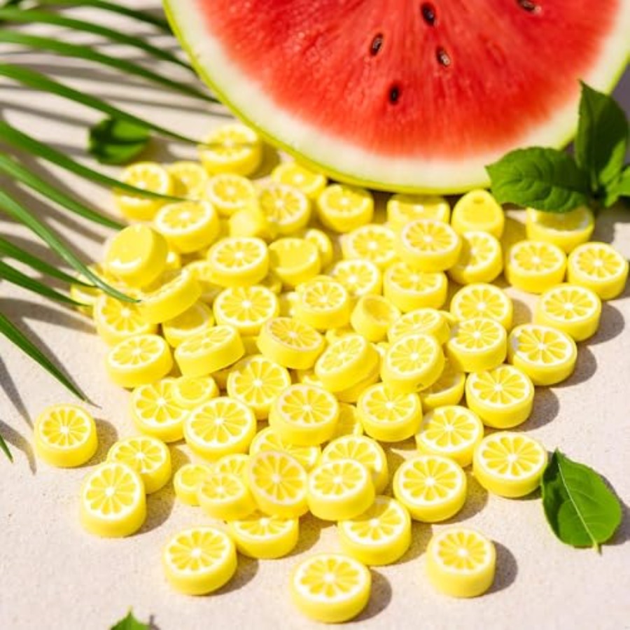 200Pcs Yellow Lemon Polymer Cl – обзор и цена Jewelry & Watches Sp Zo O