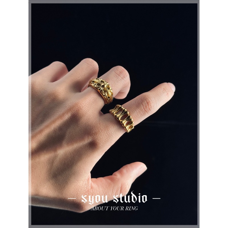 Gold Iris Ring  Gothic Jewelry – обзор и цена Titanium Steel Ring