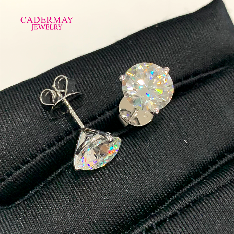 High Quality Martini 3 Prongs  – обзор и цена Diamond Stud Earrings