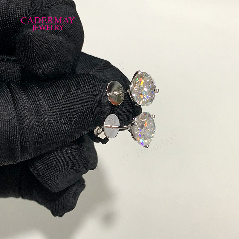 High Quality Martini 3 Prongs  – обзор и цена Diamond Stud Earrings