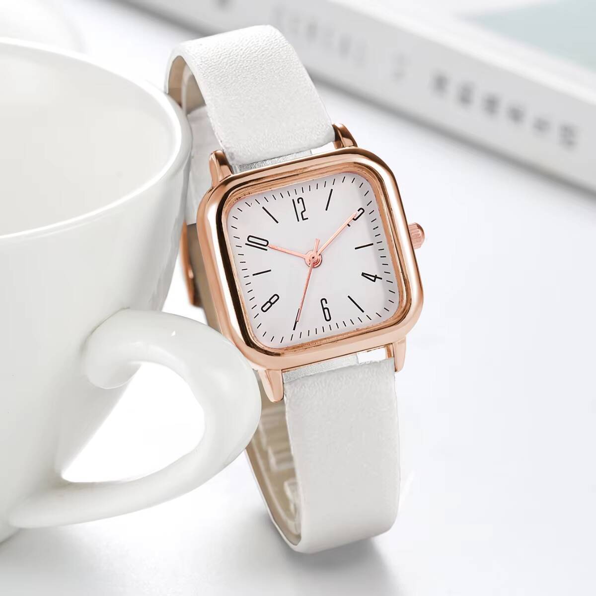 2PCS/Set Fashion Square Women  – обзор и цена Jewelry Watches Women