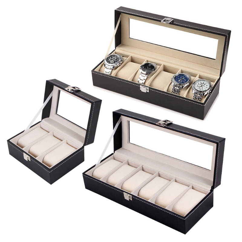 PU Leather Watch Box Organizer – обзор и цена Best Jewelry Watches