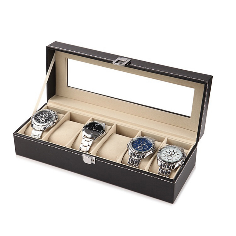 PU Leather Watch Box Organizer – обзор и цена Best Jewelry Watches