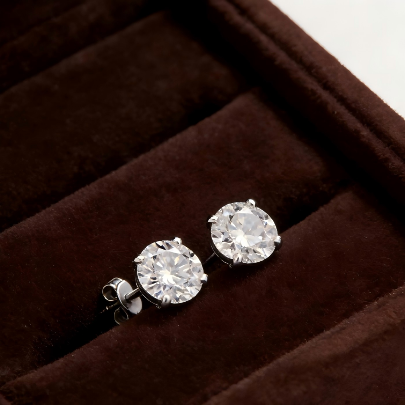 Cvd Lab Diamond Earrings 1ctw  – обзор и цена Diamond Stud Earrings