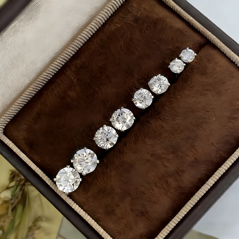 Cvd Lab Diamond Earrings 1ctw  – обзор и цена Diamond Stud Earrings