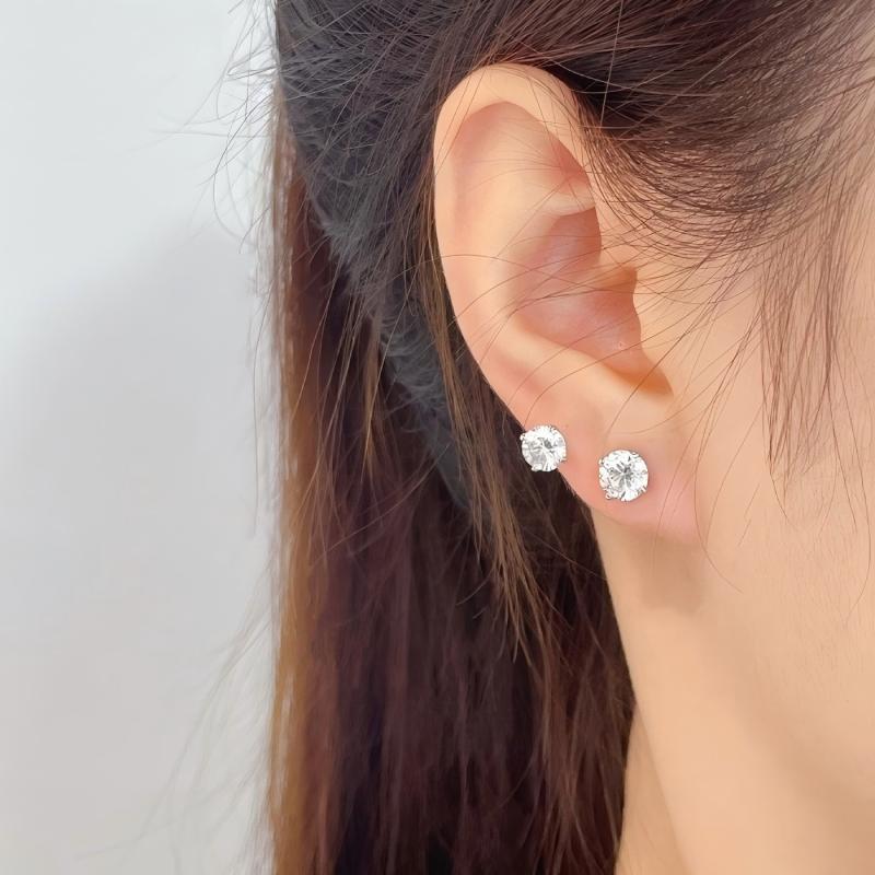 Cvd Lab Diamond Earrings 1ctw  – обзор и цена Diamond Stud Earrings