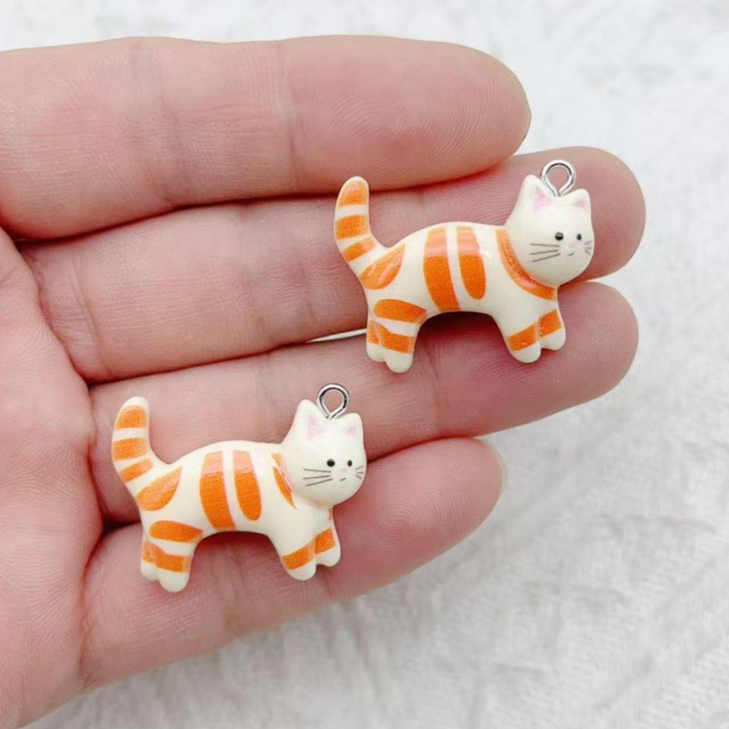 10pcs resin cartoon cat animal – обзор и цена Jewelry & Watches Sp Zo O