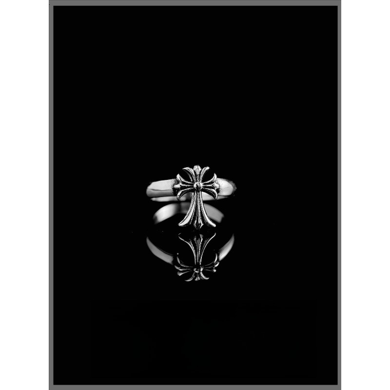 Retro Cross Flower  Titanium S – обзор и цена Titanium Steel Ring