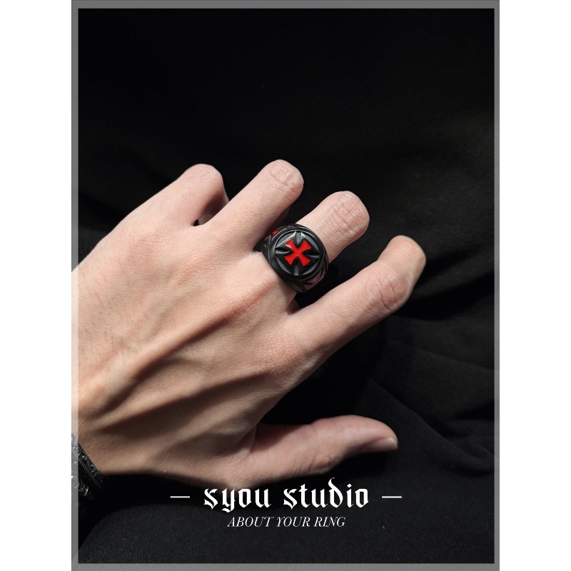 Punk Iron Cross Titanium Steel – обзор и цена Titanium Steel Ring