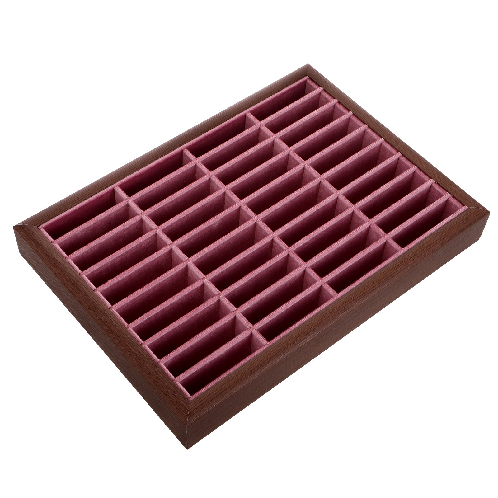 40 Slot Wood Jewelry Tray Imit – обзор и цена Jewelry Store Mens Watches
