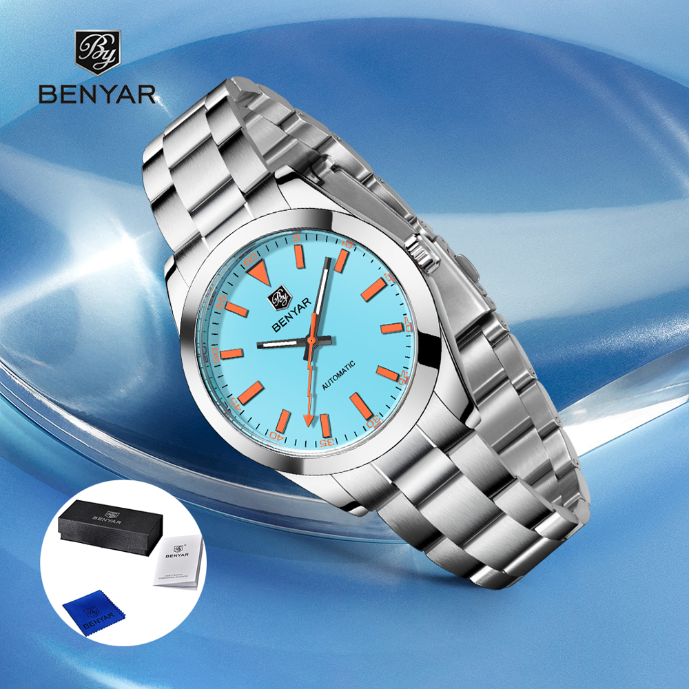 2026 New BENYAR Men's Watches  – обзор и цена Mens Mechanical Watch
