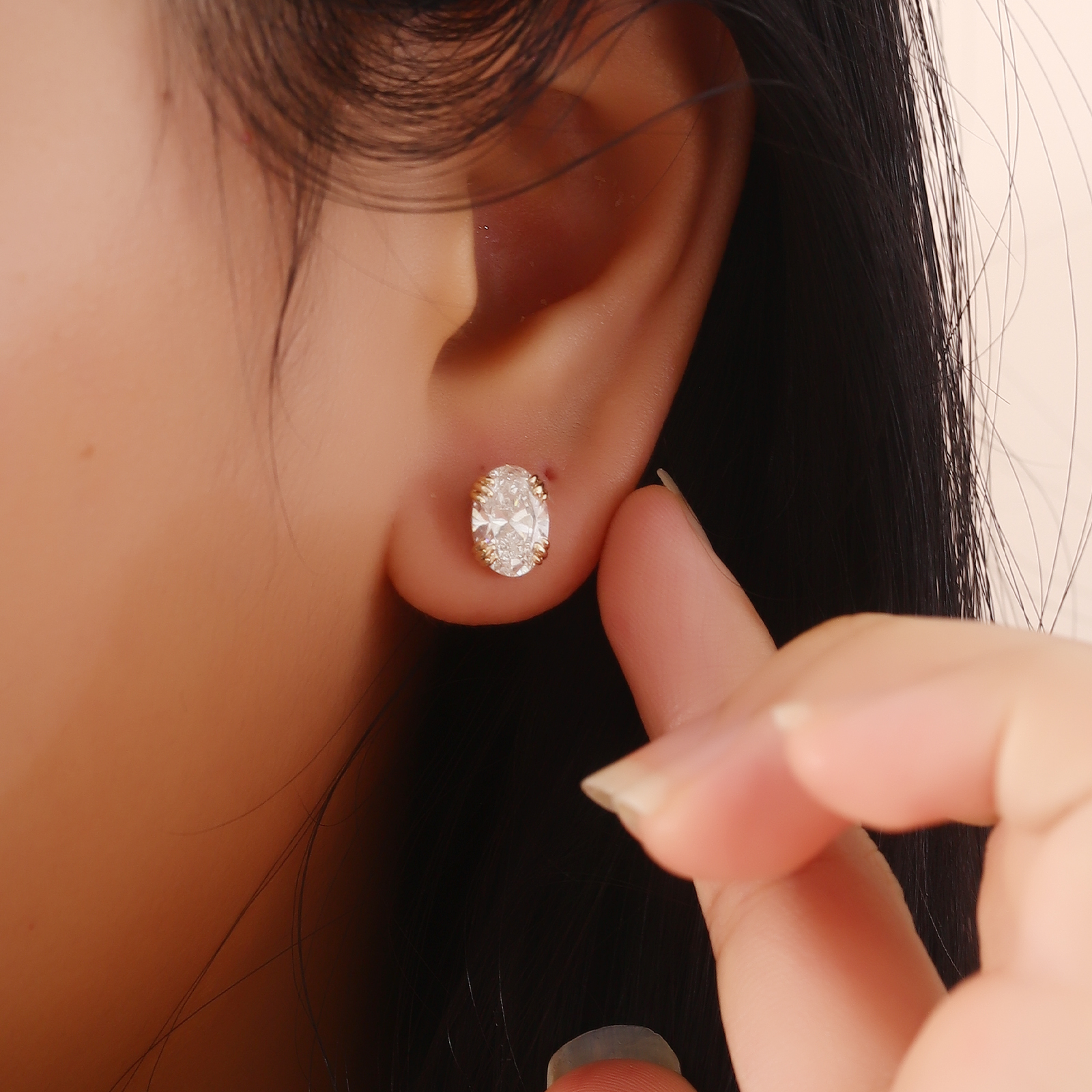 Provence Luxury Oval cut Earri – обзор и цена Diamond Stud Earrings