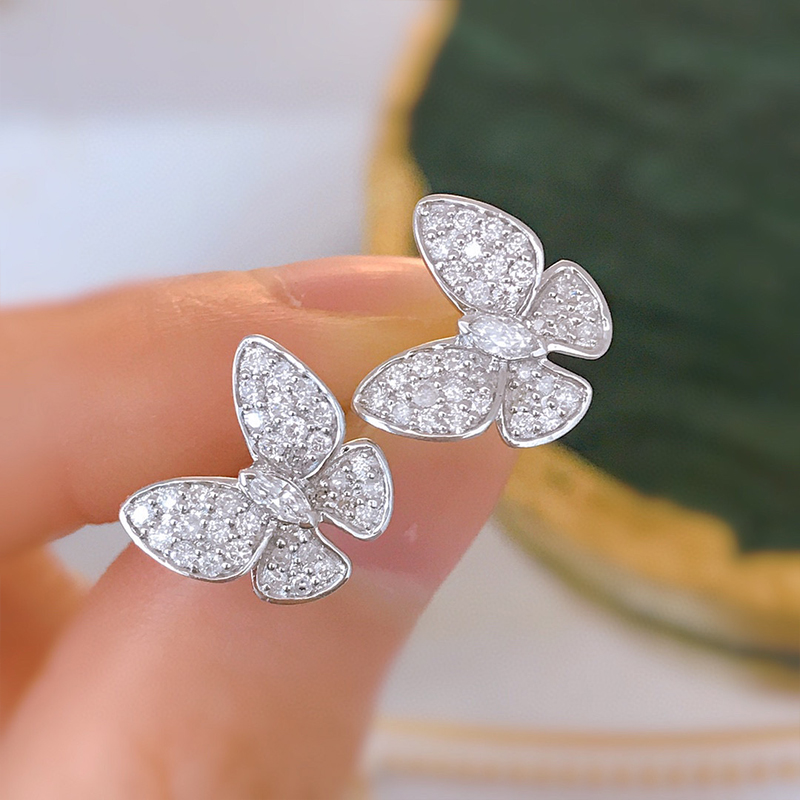 Aazuo Fine Jewelry Natrual Dia – обзор и цена Diamond Stud Earrings