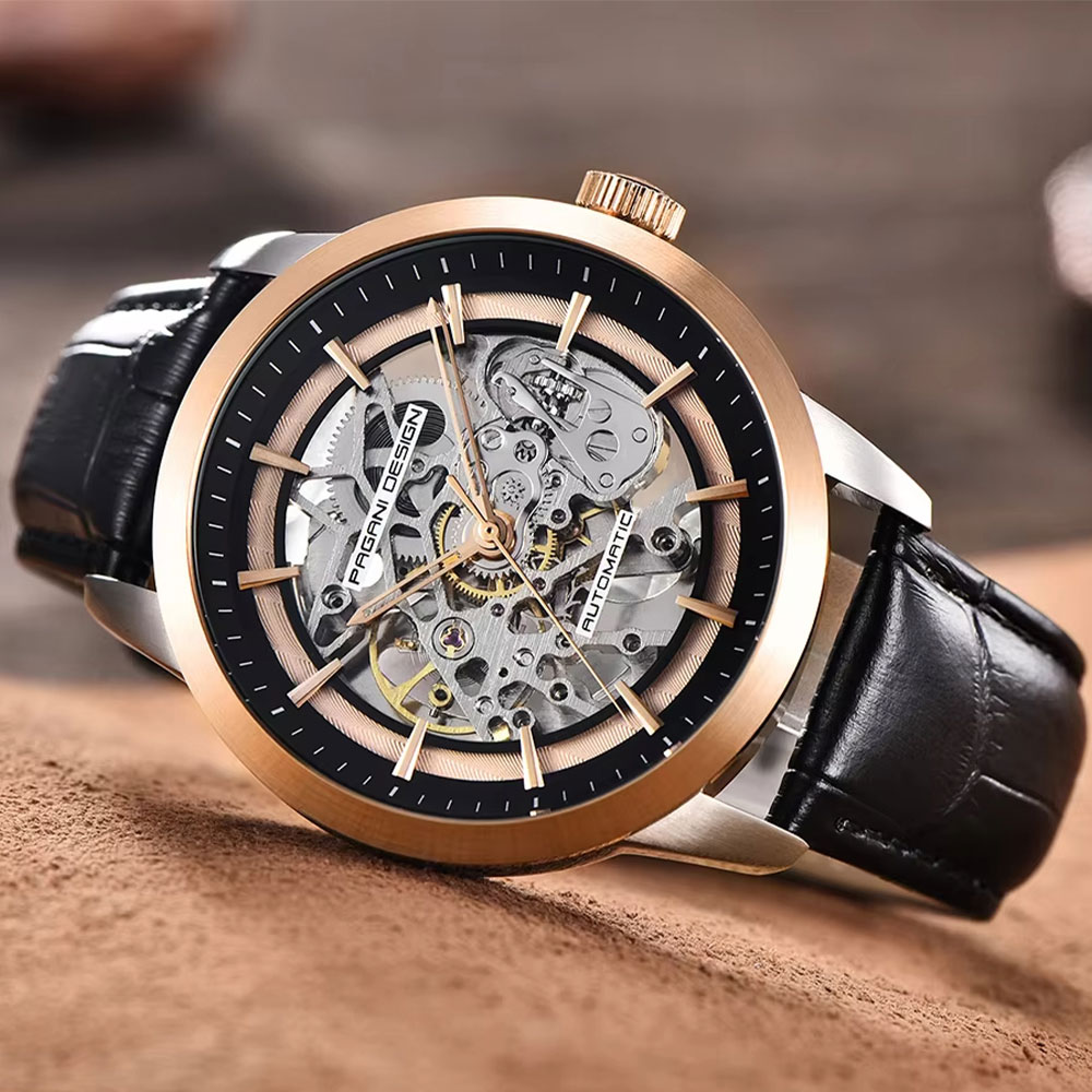 PAGANI DESIGN Hollow Men Watch – обзор и цена Mens Mechanical Watch