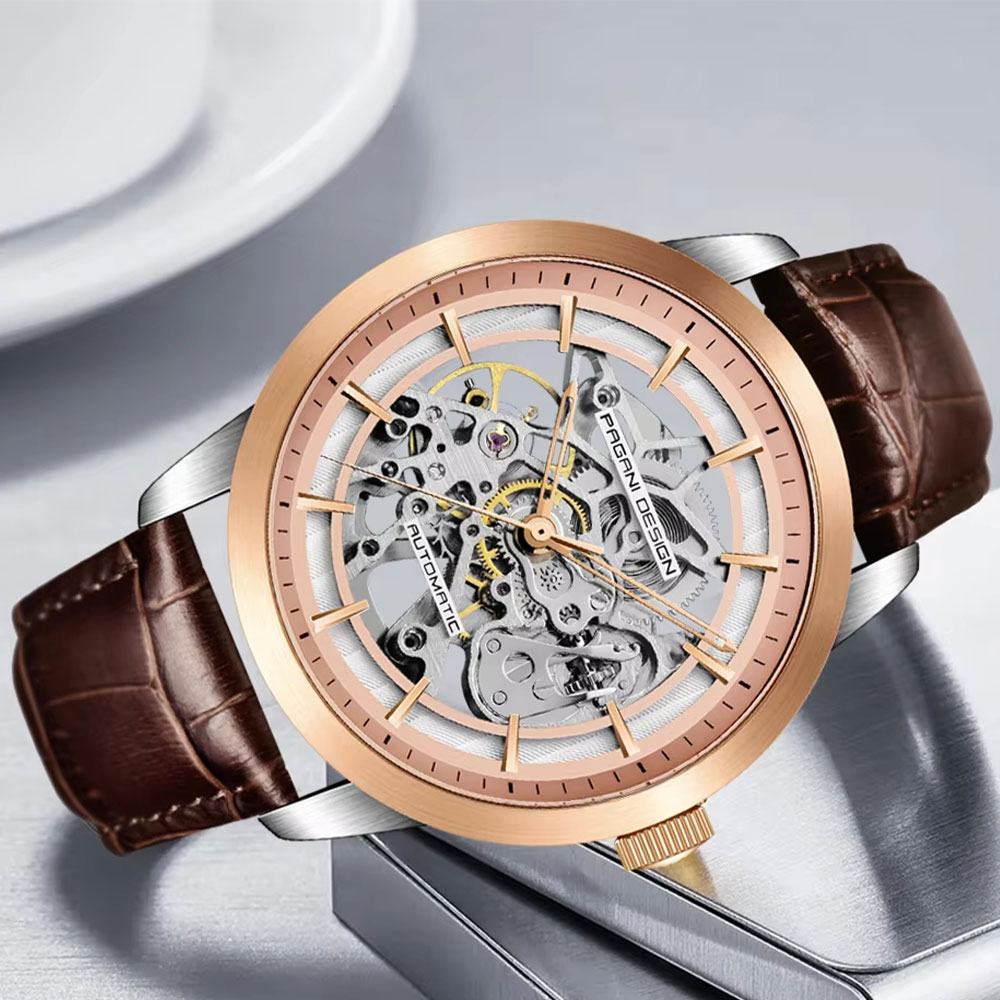 PAGANI DESIGN Hollow Men Watch – обзор и цена Mens Mechanical Watch