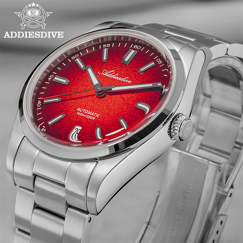 ADDIESDIVE Watch For Gift 39mm – обзор и цена Mens Mechanical Watch