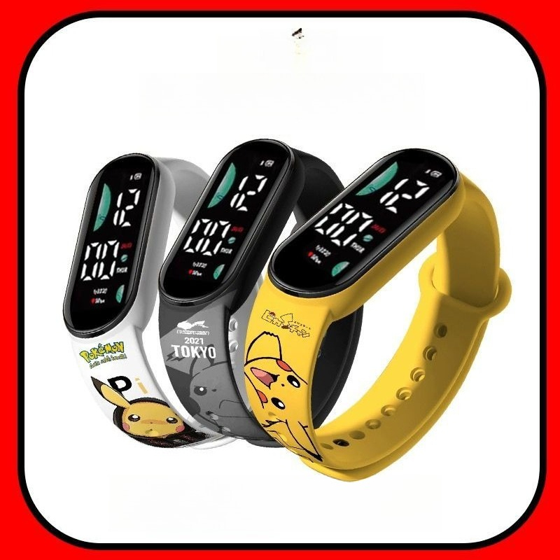 Pokémon cartoon pattern digita – обзор и цена Jewelry Stores Watches