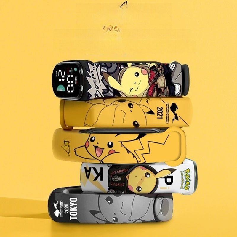Pokémon cartoon pattern digita – обзор и цена Jewelry Stores Watches