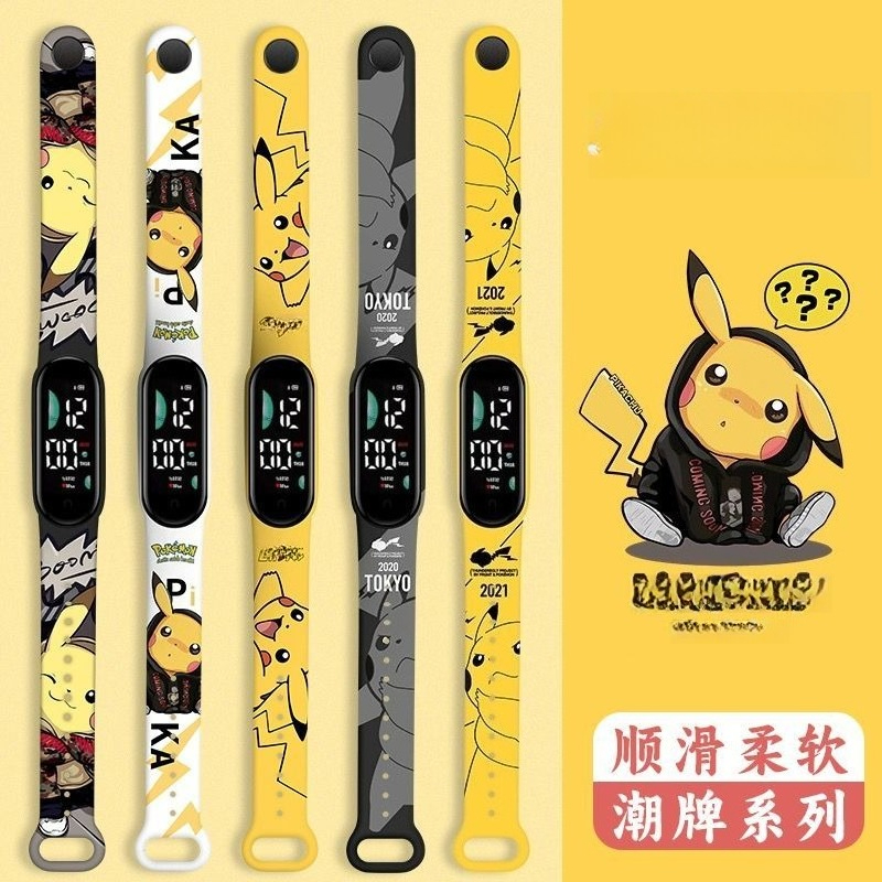 Pokémon cartoon pattern digita – обзор и цена Jewelry Stores Watches
