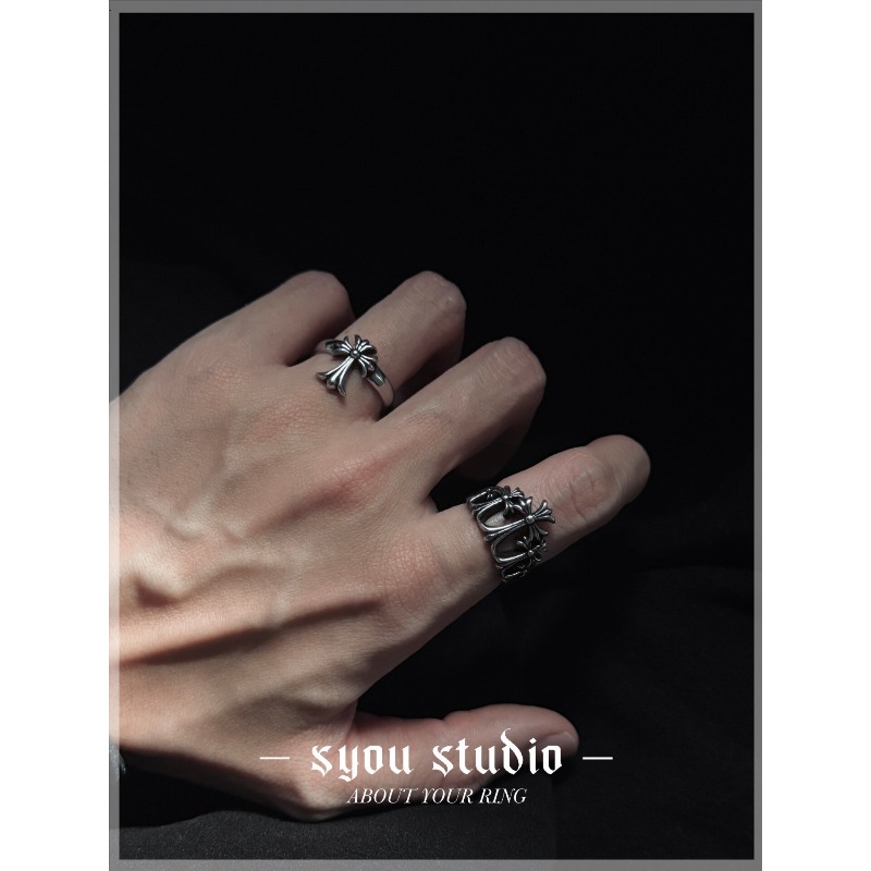 Yamagata Cross Retro Titanium  – обзор и цена Titanium Steel Ring