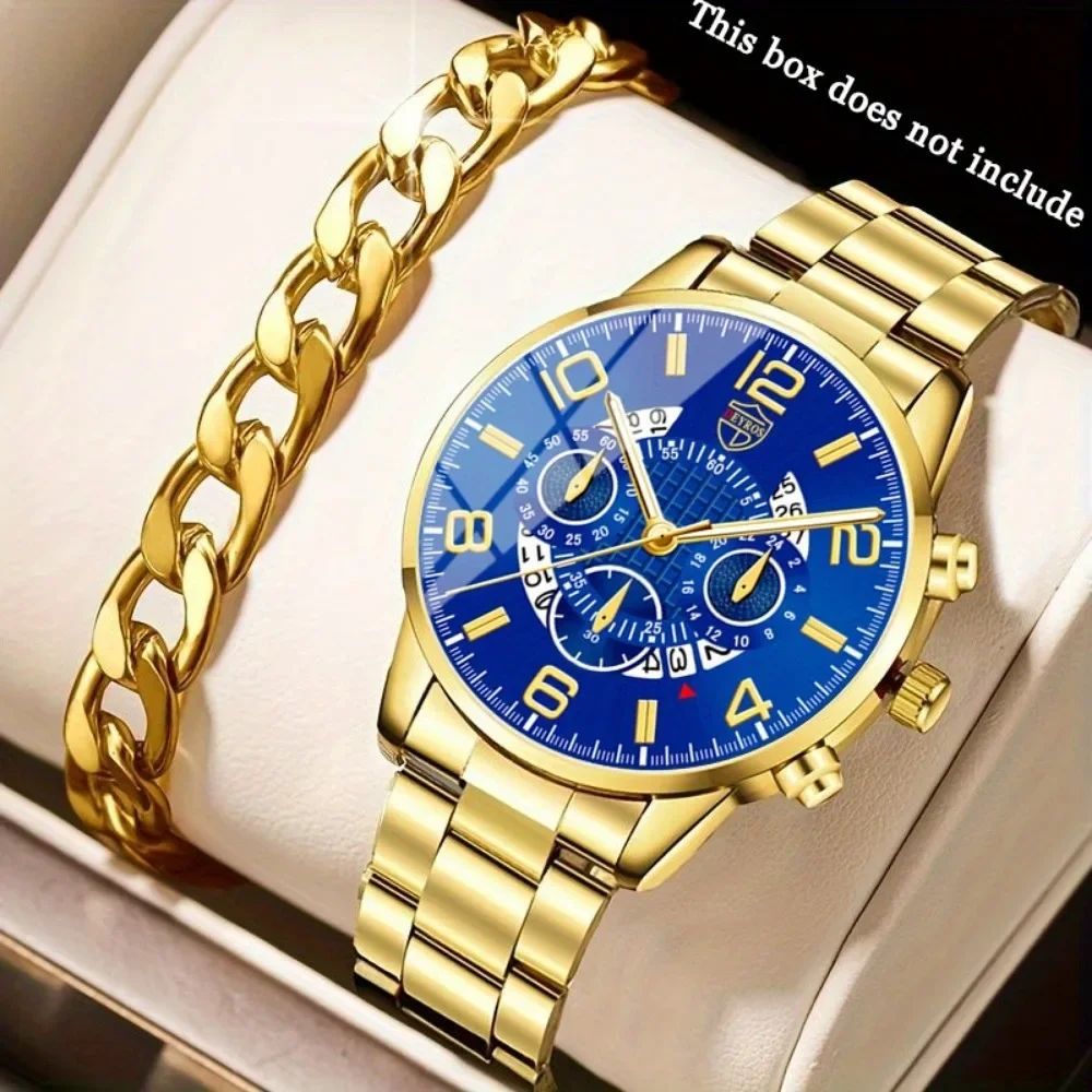 4pcs/set Men's Casual Watch Al – обзор и цена Best Jewelry Watches