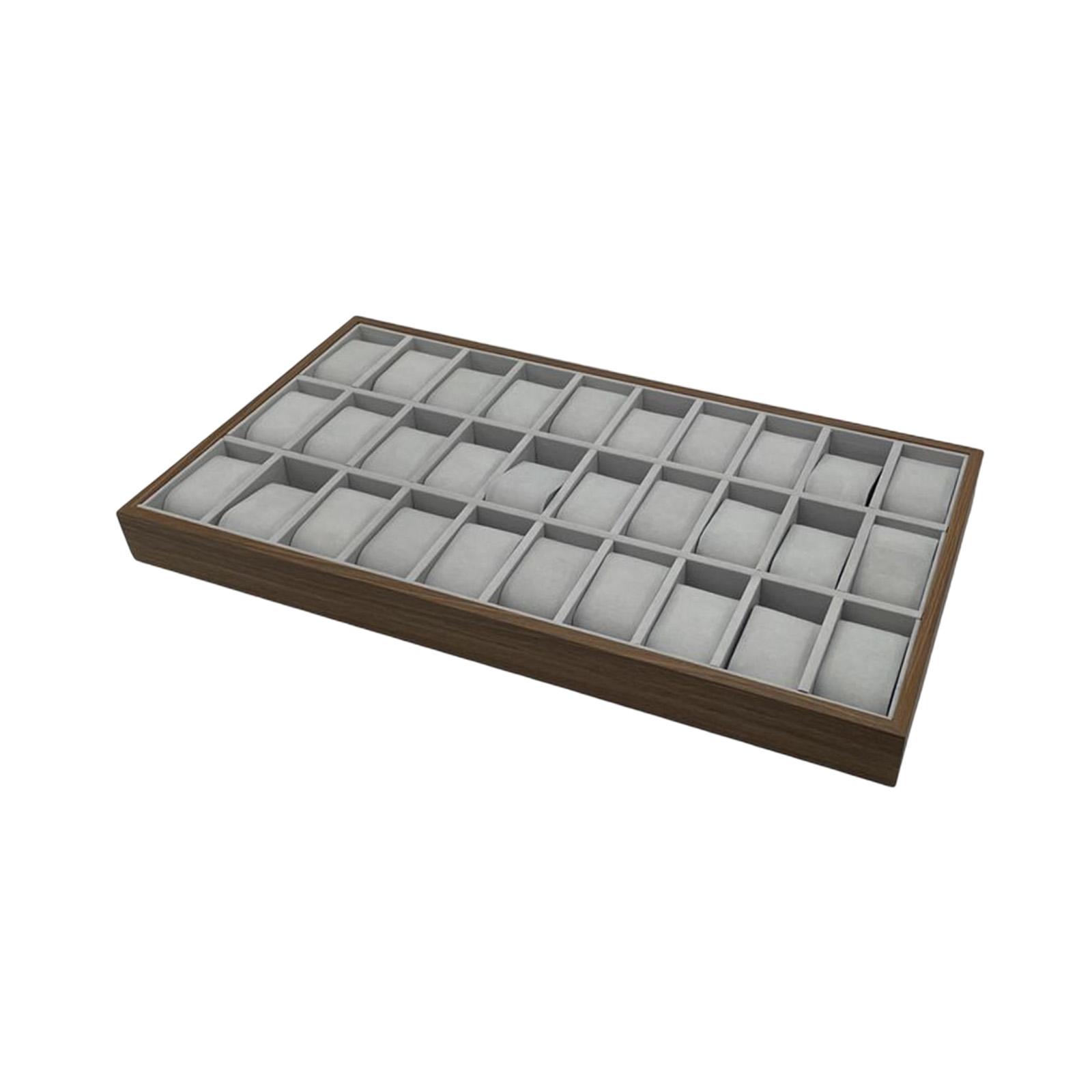 Jewelry Tray 30 Grid Wooden St – обзор и цена Jewelry Store Mens Watches