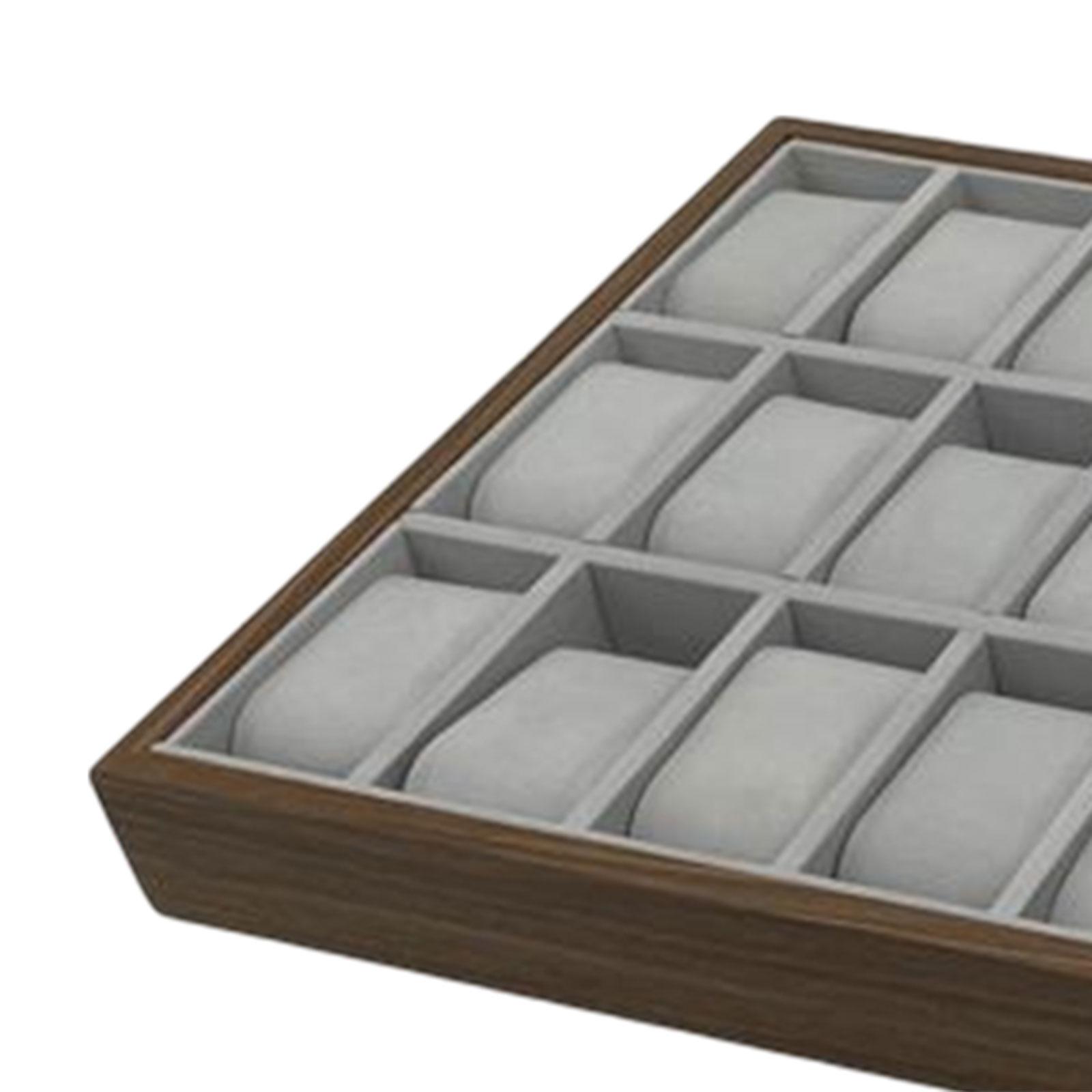 Jewelry Tray 30 Grid Wooden St – обзор и цена Jewelry Store Mens Watches