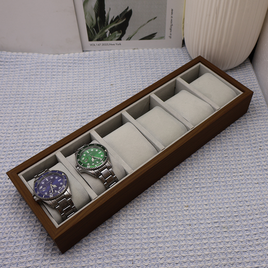 DOKW Jewelry Tray Wooden 6 Gri – обзор и цена Jewelry Store Mens Watches