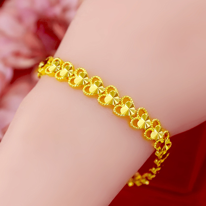 Fashion 18K Gold Bracelet for  – обзор и цена Fine Jewelry Watches Women